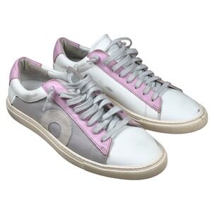Oliver Cabell -  Low 1 Women's Size‎ 38 / US 8 in Swift - White, Pink